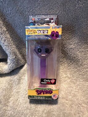 Funko POP! + PEZ Spryo the Dragon Metallic GAMESTOP EXCLUSIVE